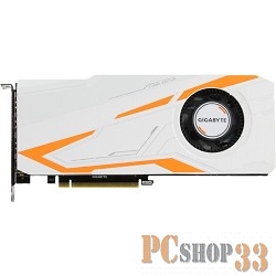 Видеокарта GIGABYTE GeForce GTX 1080 Ti TURBO 11G 11ГБ GV-N108TTURBO-11GD (GeForce GTX 1080 Ti, DDR5X, HDMI, 3xDP) (PCI-E)