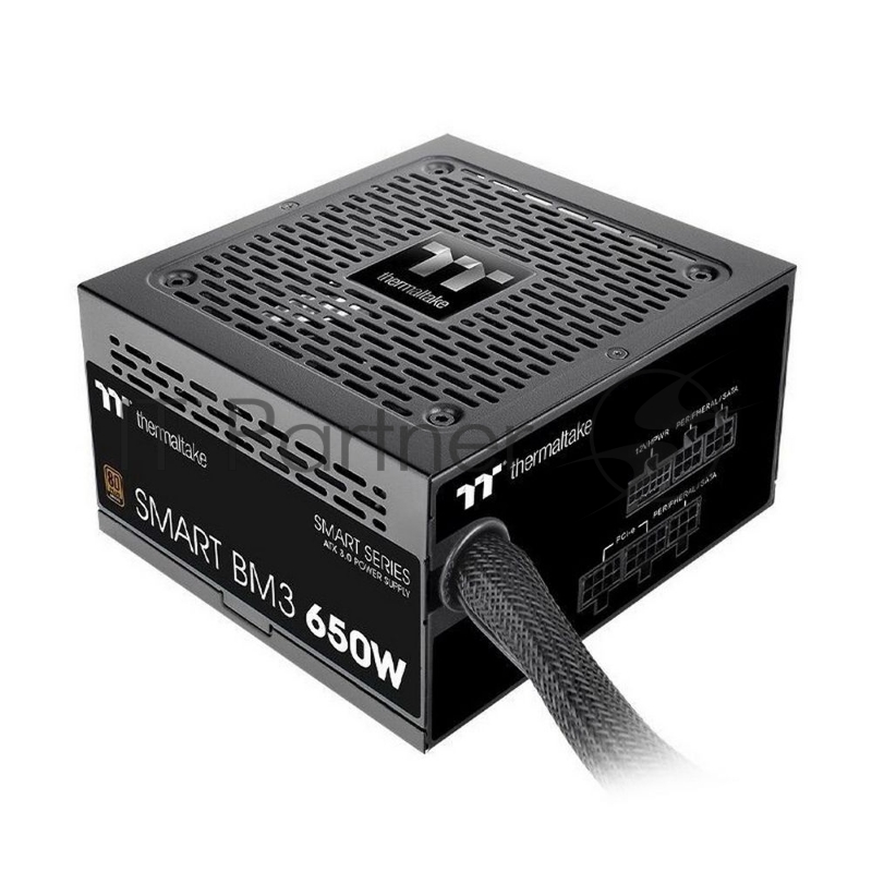 Блок питания Thermaltake Smart BM3 650 /Semi Modular/Non Light/Full Range/Analog/80 Plus Bronze/EU/JP Main CAP/All Flat Cables/Gen 5