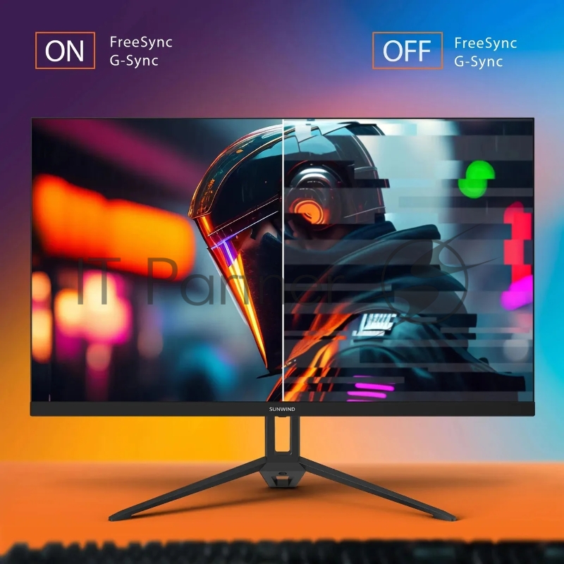Монитор SunWind SUN-M27BA107 27, черный