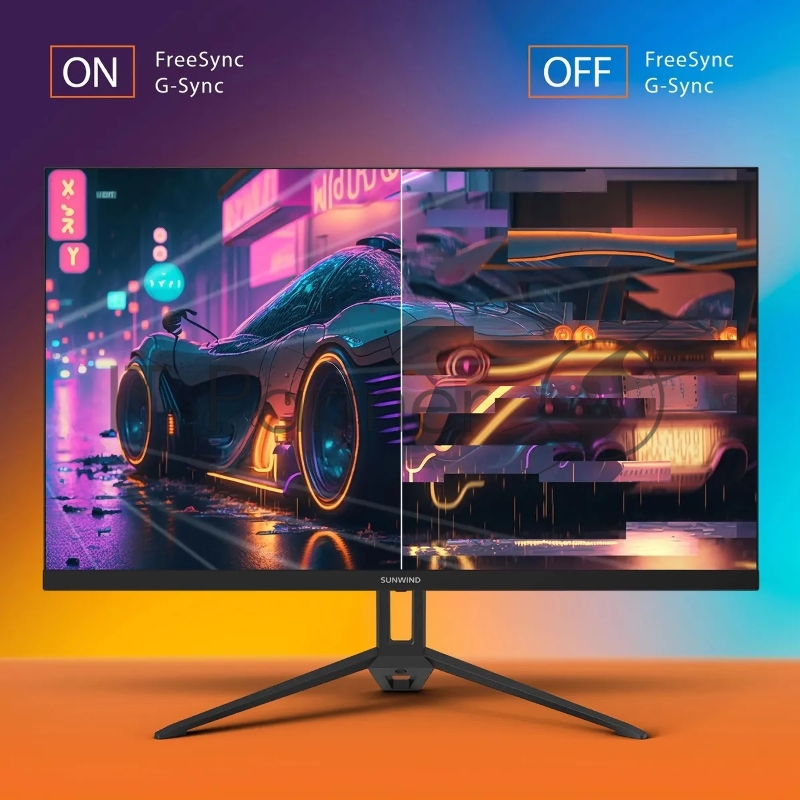 Монитор SunWind SUN-M27BA108 27, черный