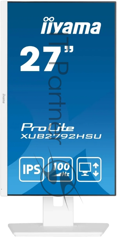 Монитор Iiyama 27 ProLite XUB2792HSU-W6 белый IPS LED 0.4ms 16:9 HDMI M/M матовая HAS Piv 1300:1 250cd 178гр/178гр 1920x1080 100Hz DP FHD USB 5.7кг