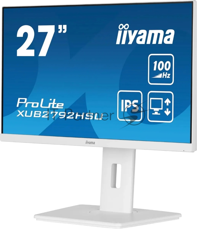 Монитор Iiyama 27 ProLite XUB2792HSU-W6 белый IPS LED 0.4ms 16:9 HDMI M/M матовая HAS Piv 1300:1 250cd 178гр/178гр 1920x1080 100Hz DP FHD USB 5.7кг