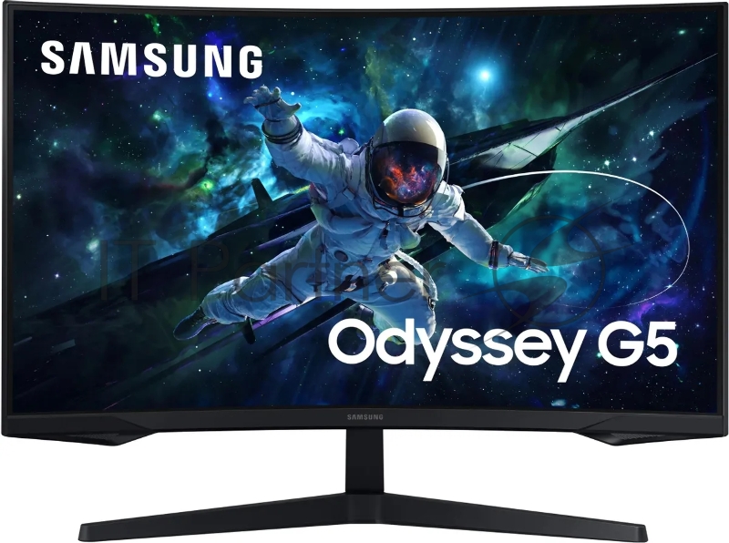 Монитор Samsung 27 Odyssey G5 S27CG550EI черный VA LED 1ms 16:9 HDMI матовая 300cd 178гр/178гр 2560x1440 165Hz FreeSync DP Quad 2K (1440p) USB 4.1кг