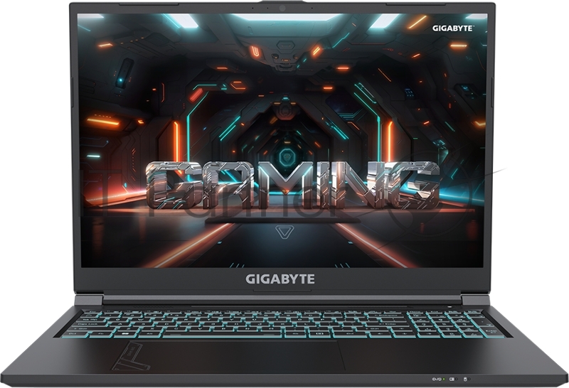 Ноутбук Gigabyte G6 Core i7 13620H 16Gb SSD1Tb NVIDIA GeForce RTX4060 8Gb 16 IPS FHD+ (1920x1200) Free DOS black WiFi BT Cam (KF-H3KZ854KD)