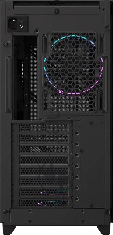 Корпус Gigabyte GB-AC400G черный без БП ATX 2xUSB3.0 1xUSB3.1 audio bott PSU