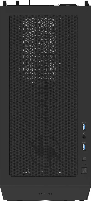 Корпус Gigabyte C102B GB-C102G черный без БП ATX 5x120mm 4x140mm 2xUSB3.0 audio bott PSU