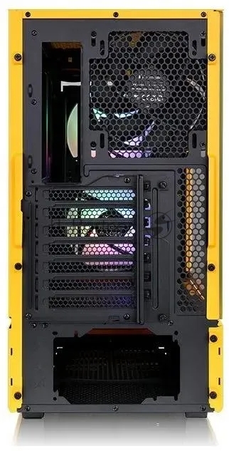 Корпус Thermaltake Ceres 350 MX желтый без БП E-ATX 2x140mm 2xUSB3.0 audio bott PSU