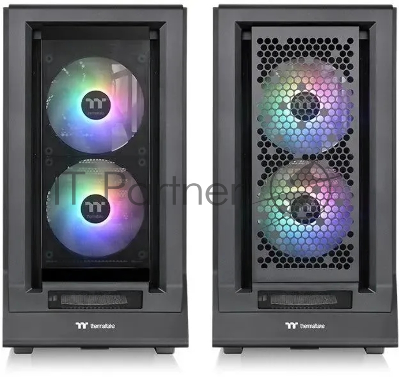Корпус Thermaltake Ceres 350 MX черный без БП E-ATX 2x140mm 2xUSB3.0 audio bott PSU