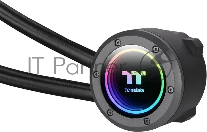 Система водяного охлаждения Thermaltake TH240 V2 ARGB Soc-AM5/AM4/1151/1200/1700 черный 4-pin 25.8dB Al+Cu Ret (CL-W361-PL12SW-A)