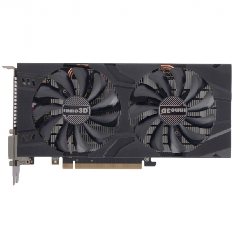 Видеокарта Inno3D GeForce GTX 1060 3ГБ N106F-2SDN-L5GS (GeForce GTX 1060, DDR5, 2xDVI, HDMI, DP) (PCI-E)