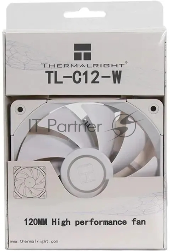 Вентилятор Thermalright TL-C12-W белый 4-pin 25.6dB 135gr Ret