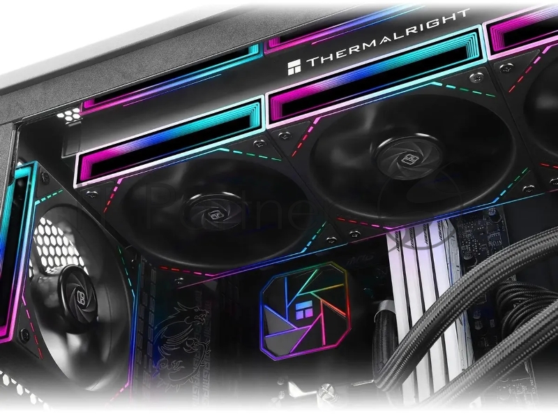 Вентилятор Thermalright TL-M12 ARGB черный 4-pin 23.2dB 175gr Ret