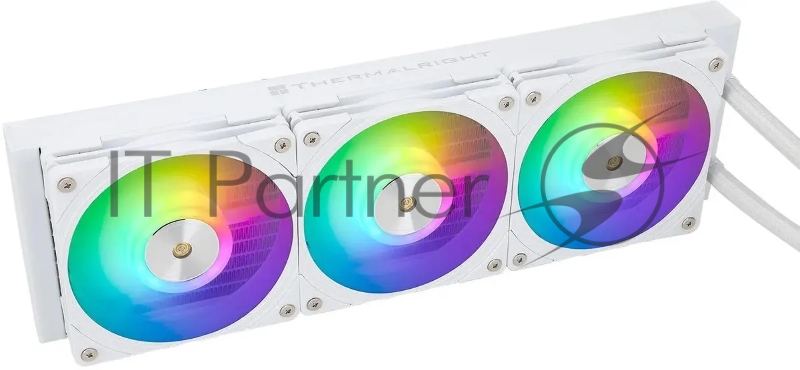 Система водяного охлаждения Thermalright Frozen Horizon 360 ARGB Soc-AM5/AM4/1151/1200/2066/1700 белый 4-pin 28.1dB Al Ret (F-HORIZON-360-WH)