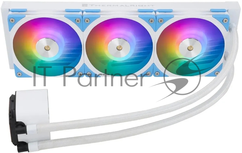 Система водяного охлаждения Thermalright Frozen Horizon 360 ARGB Soc-AM5/AM4/1151/1200/2066/1700 белый 4-pin 28.1dB Al Ret (F-HORIZON-360-WH)