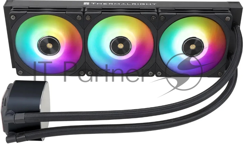 Система водяного охлаждения Thermalright Frozen Horizon 360 ARGB Soc-AM5/AM4/1151/1200/2066/1700 черный 4-pin 28.1dB Al Ret (F-HORIZON-360-BL)