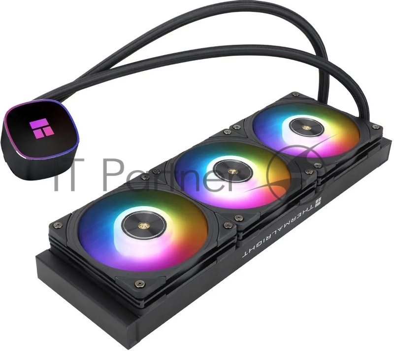 Система водяного охлаждения Thermalright Frozen Horizon 360 ARGB Soc-AM5/AM4/1151/1200/2066/1700 черный 4-pin 28.1dB Al Ret (F-HORIZON-360-BL)