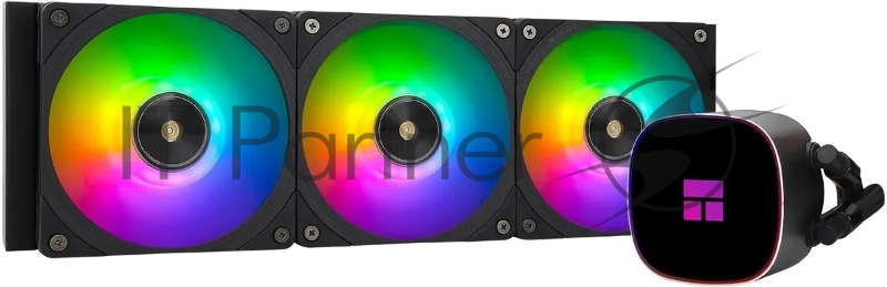 Система водяного охлаждения Thermalright Frozen Horizon 360 ARGB Soc-AM5/AM4/1151/1200/2066/1700 черный 4-pin 28.1dB Al Ret (F-HORIZON-360-BL)