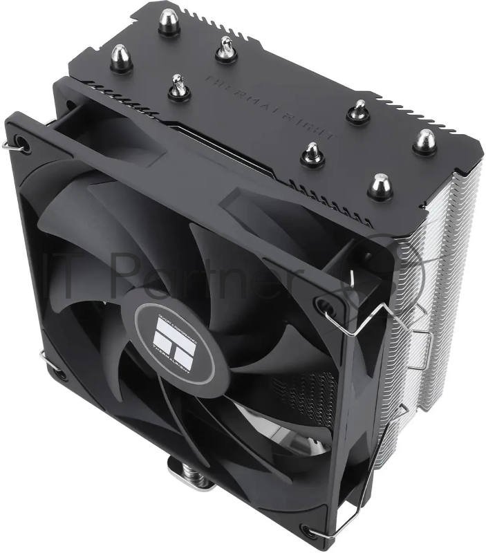 Устройство охлаждения(кулер) Thermalright Assassin X 120 v2 Soc-AM5/AM4/1151/1200/1700 черный 4-pin 25.6dB Al+Cu 700gr Ret (AX120-V2)