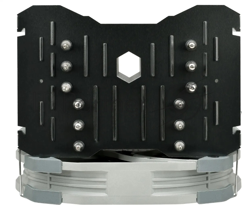 Устройство охлаждения(кулер) Thermalright Macho-Maxx Soc-AM5/AM4/1151/1200/2066/1700 черный 4-pin 25.6dB Al 635gr Ret