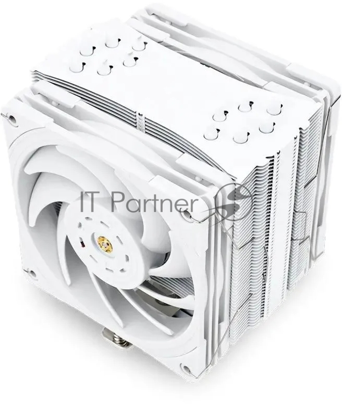 Устройство охлаждения(кулер) Thermalright Ultra-120 EX Rev.4 White Soc-AM5/AM4/1151/1200/2066/201 белый 4-pin 28.1dB Al+Cu 660gr Ret (ULTRA-120-EX-R4-WH)