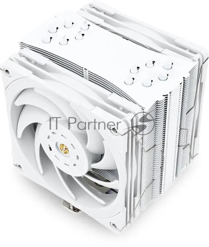 Устройство охлаждения(кулер) Thermalright Ultra-120 EX Rev.4 White Soc-AM5/AM4/1151/1200/2066/201 белый 4-pin 28.1dB Al+Cu 660gr Ret (ULTRA-120-EX-R4-WH)