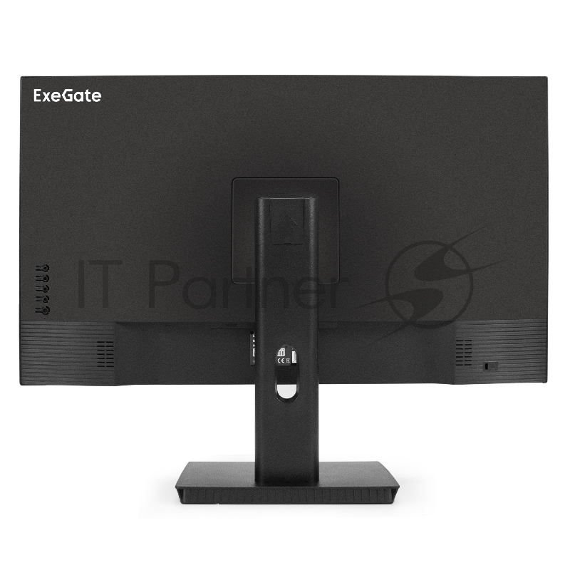 Монитор со встроенной веб-камерой и аудио 27 ExeGate SuperView EV2707T (IPS LED Grade A+, FHD, 1920x1080@75Гц, 16:9, 250cd/m2, 1000:1, 178°/178°, 5ms, Speakers, D-Sub, HDMI2.0, DisplayPort, USB, аудио-выход, 2K веб-камера, 5MP, микрофон, FreeSync, Fl