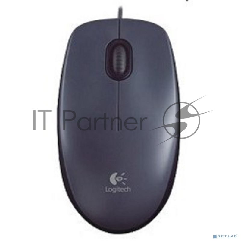 Мышь Logitech Mouse M90 Optical, USB Dark Grey RTL