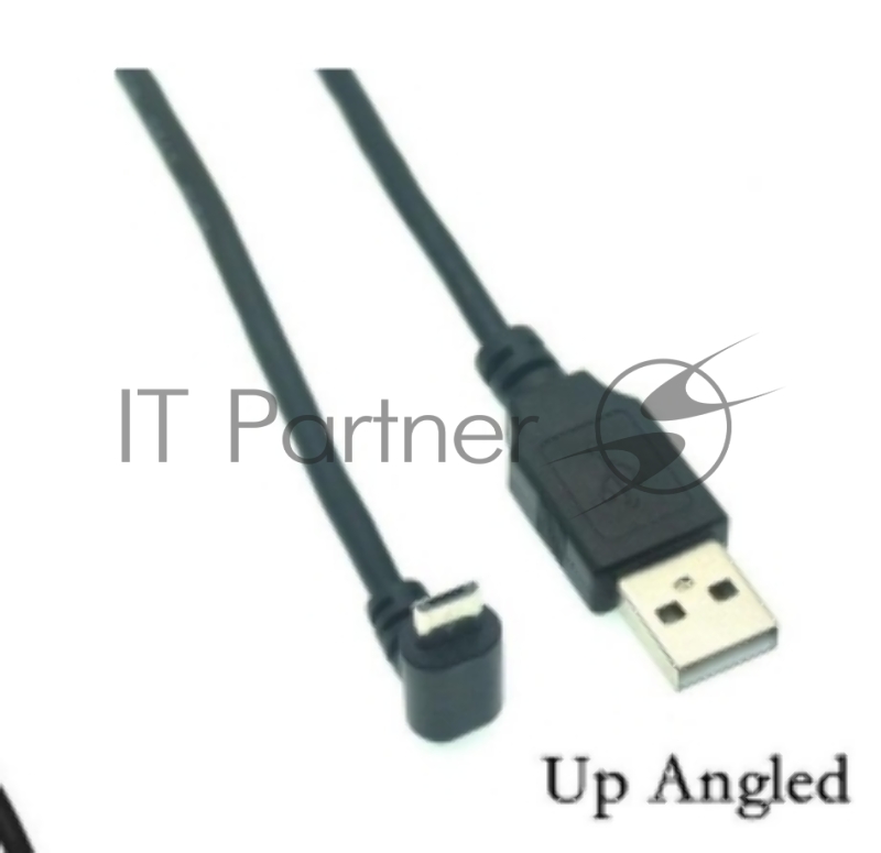 Кабель USB Type A на Micro USB угол вверх 1,5 м