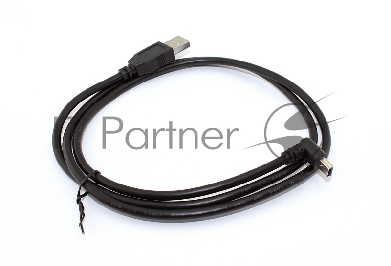 Кабель USB Type A на Mini USB угол вниз 1 м