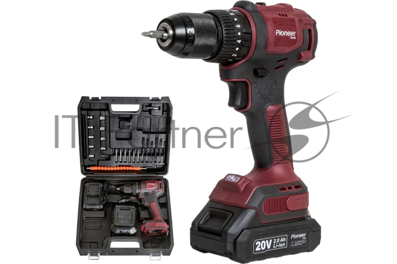 Дрель-шуруповерт аккумуляторная Pioneer CID-M2001CB USP