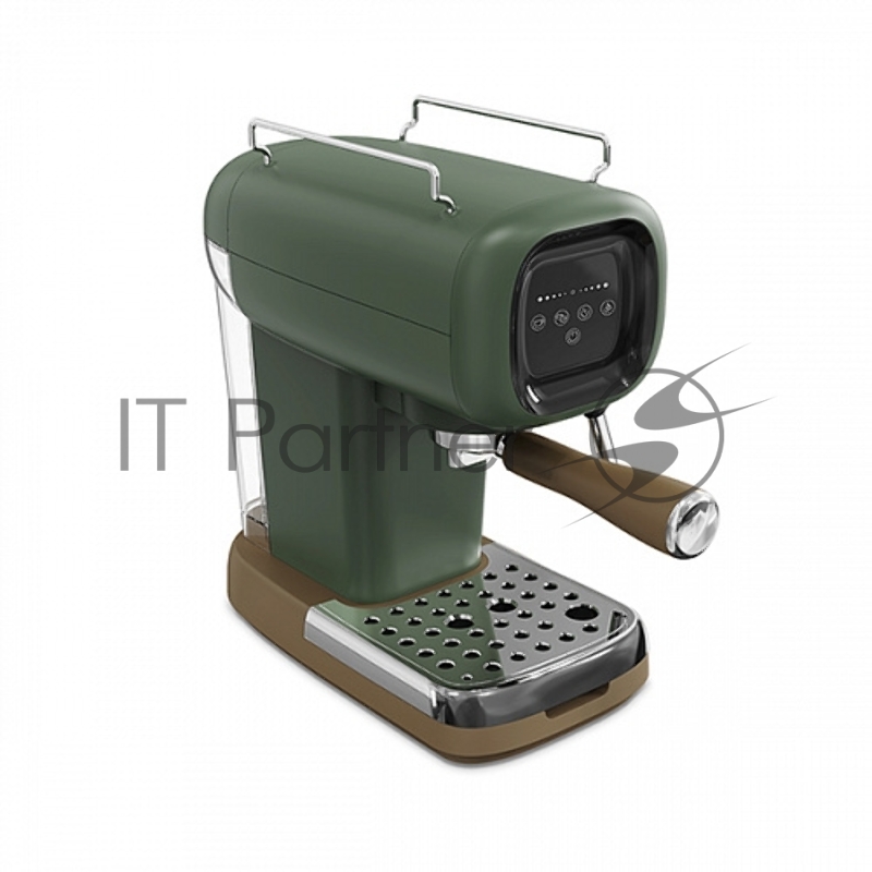 Кофеварка эспрессо BQ CM2005 Green, Мощность 1100 Вт, Давление 20 бар, Объем 0.6 л