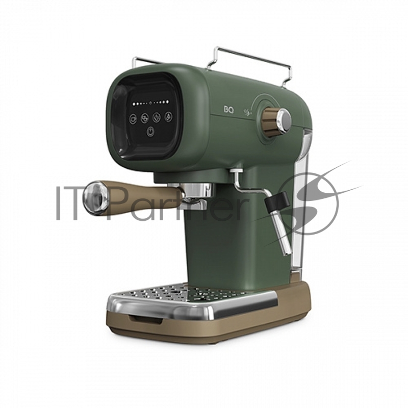 Кофеварка эспрессо BQ CM2005 Green, Мощность 1100 Вт, Давление 20 бар, Объем 0.6 л