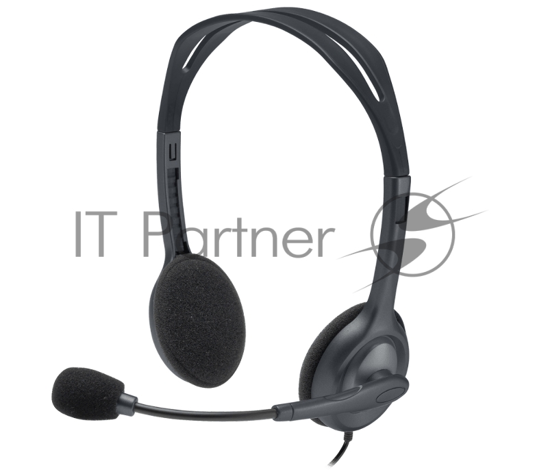 Гарнитура Logitech Headset H111 Stereo grey (981-000594/981-000593/981-000