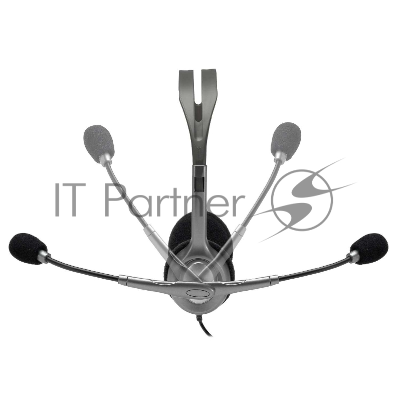 Гарнитура Logitech Headset H111 Stereo grey (981-000594/981-000593/981-000
