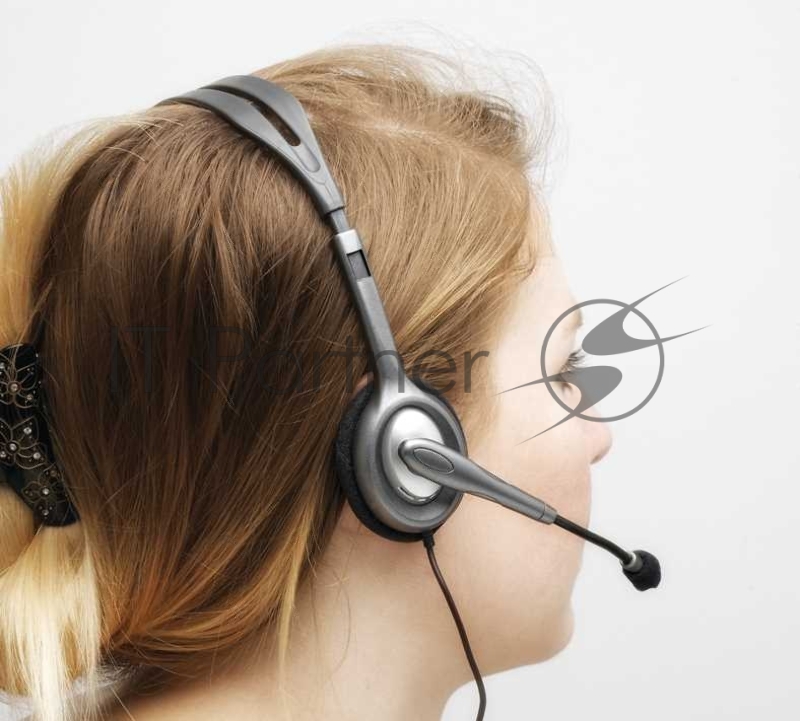 Гарнитура Logitech Headset H111 Stereo grey (981-000594/981-000593/981-000