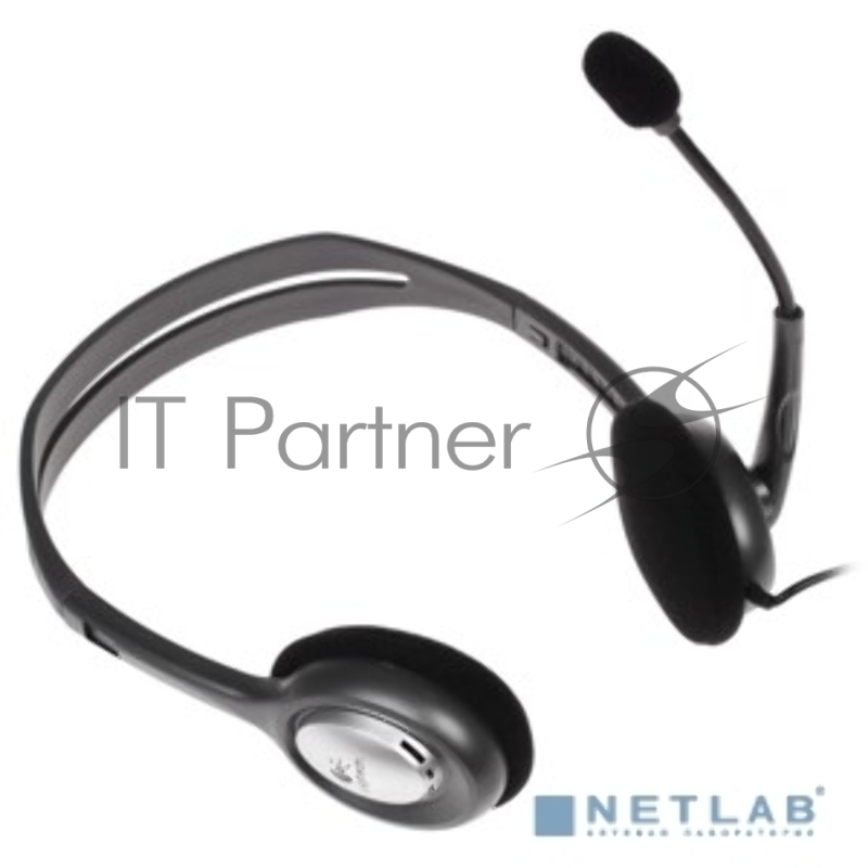 Гарнитура Logitech Headset H111 Stereo grey (981-000594/981-000593/981-000