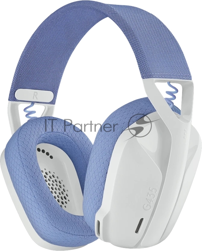 Гарнитура Logitech Headset G435 LIGHTSPEED Wireless Gaming WHITE - Retail