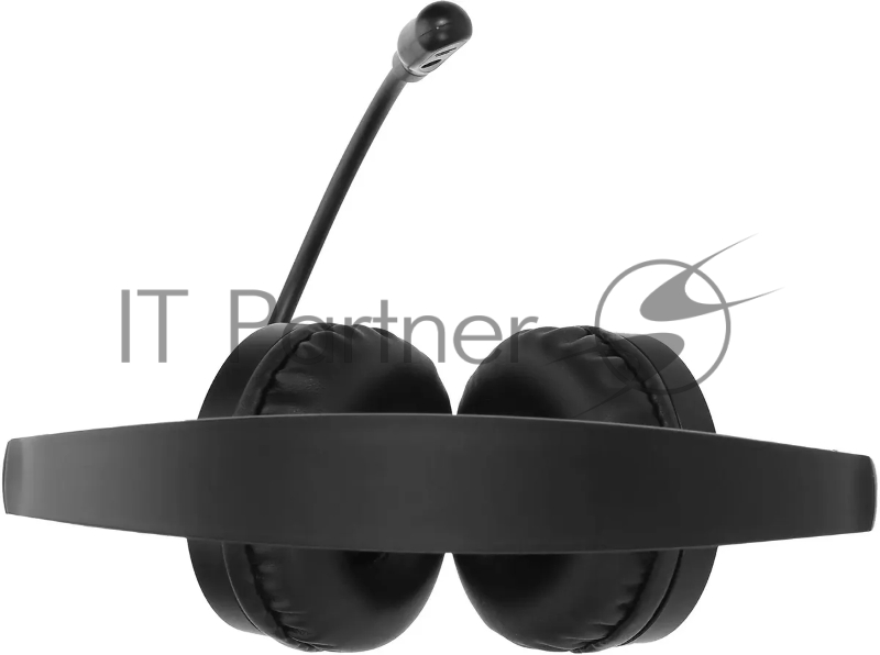 Наушники с микрофоном Оклик HS-M500 черный 1.8м накладные оголовье (1900379)