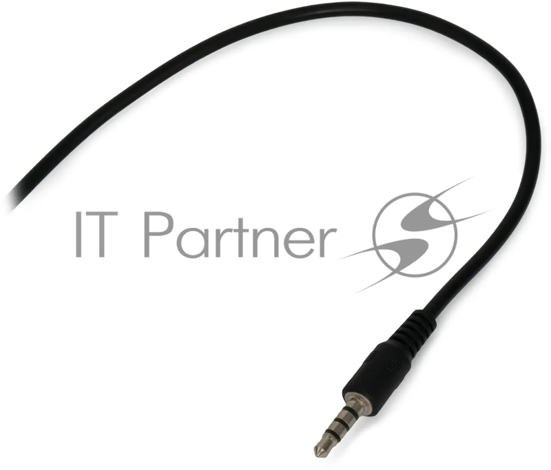 Наушники с микрофоном Оклик HS-M600 черный 1.8м накладные оголовье (1900372)