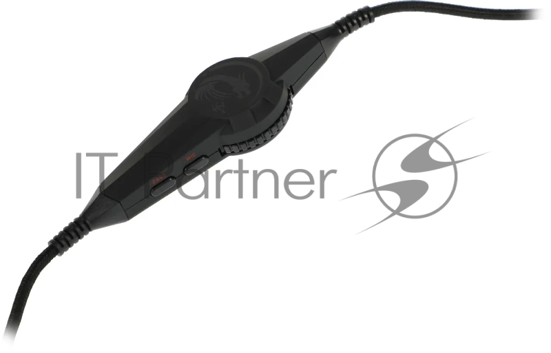 Наушники с микрофоном MSI DS502 черный 2м накладные USB оголовье (S37-0400120-SV1)