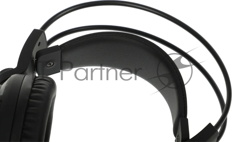 Наушники с микрофоном MSI DS502 черный 2м накладные USB оголовье (S37-0400120-SV1)