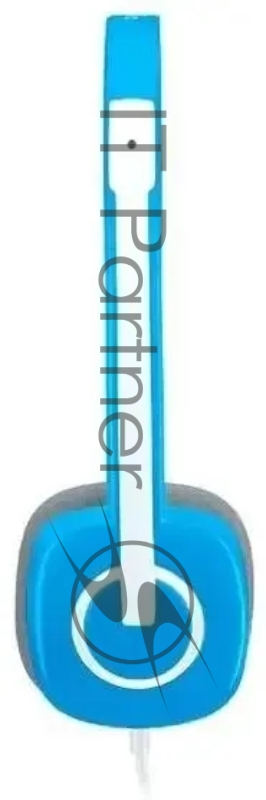 Наушники с микрофоном Logitech H150 синий/белый 1.8м накладные оголовье (981-000454)