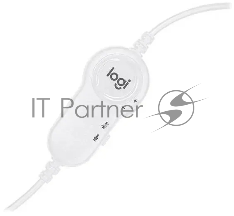 Наушники с микрофоном Logitech H150 синий/белый 1.8м накладные оголовье (981-000454)
