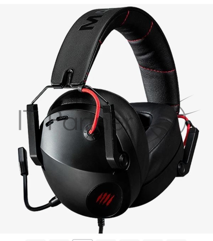 Игровые наушники Mad Catz P.I.L.O.T. 3 черные (3.5 мм jack, 50 мм)