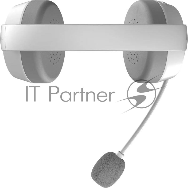 Наушники с микрофоном A4Tech BH230 белый/серый мониторные BT оголовье (BH230 WHITE)