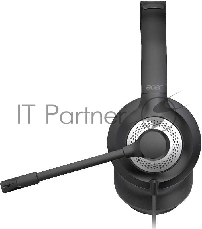 Наушники с микрофоном Acer OHW309 черный 1.6м накладные USB оголовье (ZL.HDSEE.004)