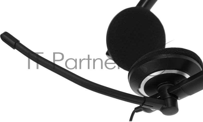 Наушники с микрофоном Acer OHW307 черный 1.8м накладные оголовье (ZL.HDSEE.002)