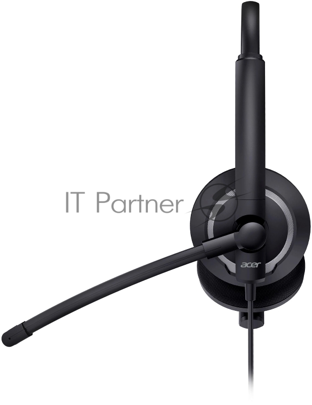 Наушники с микрофоном Acer OHW307 черный 1.8м накладные оголовье (ZL.HDSEE.002)