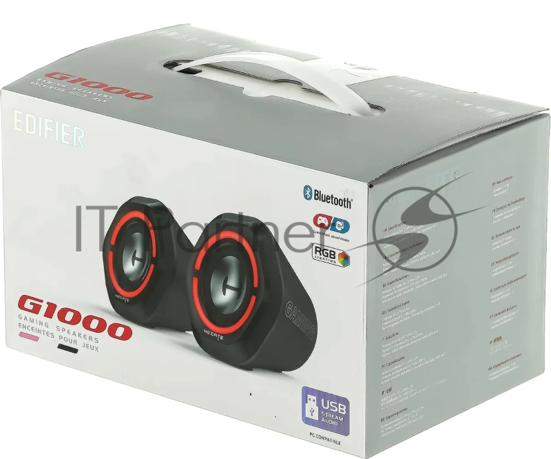 Колонки Edifier G1000 2.0 розовый 10Вт BT