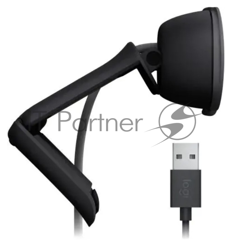 Камера Web Logitech HD Webcam Brio 90 графитовый 2Mpix (1920x1080) USB 2.0 с микрофоном (960-001581)